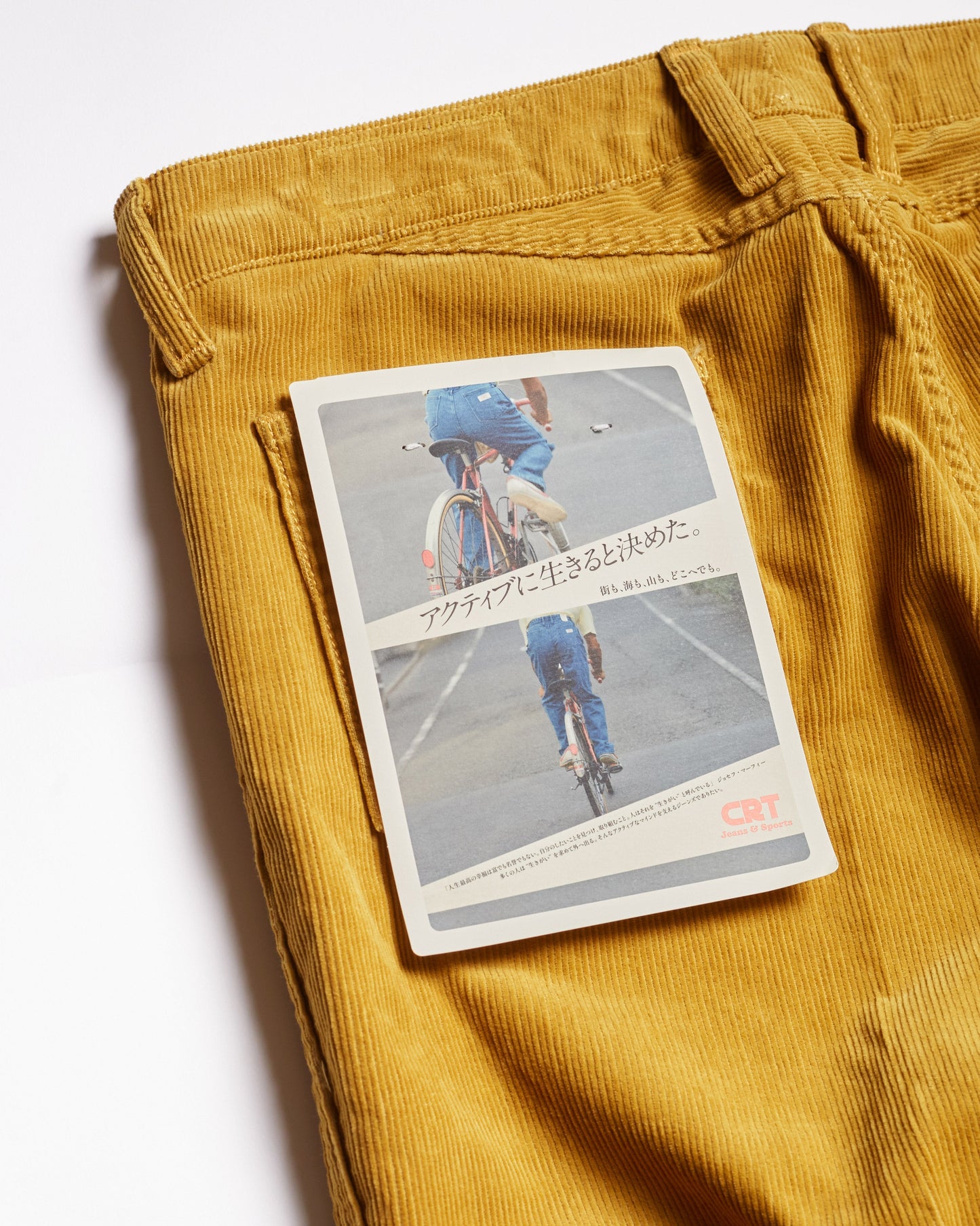 Battenwear x CRT City Straight Jeans / Mustard