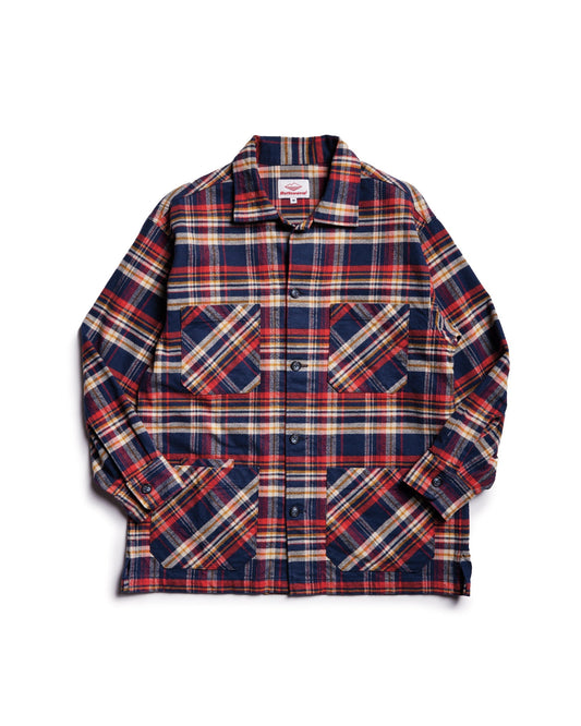 Canyon Shirt Jacket / Blue Plaid