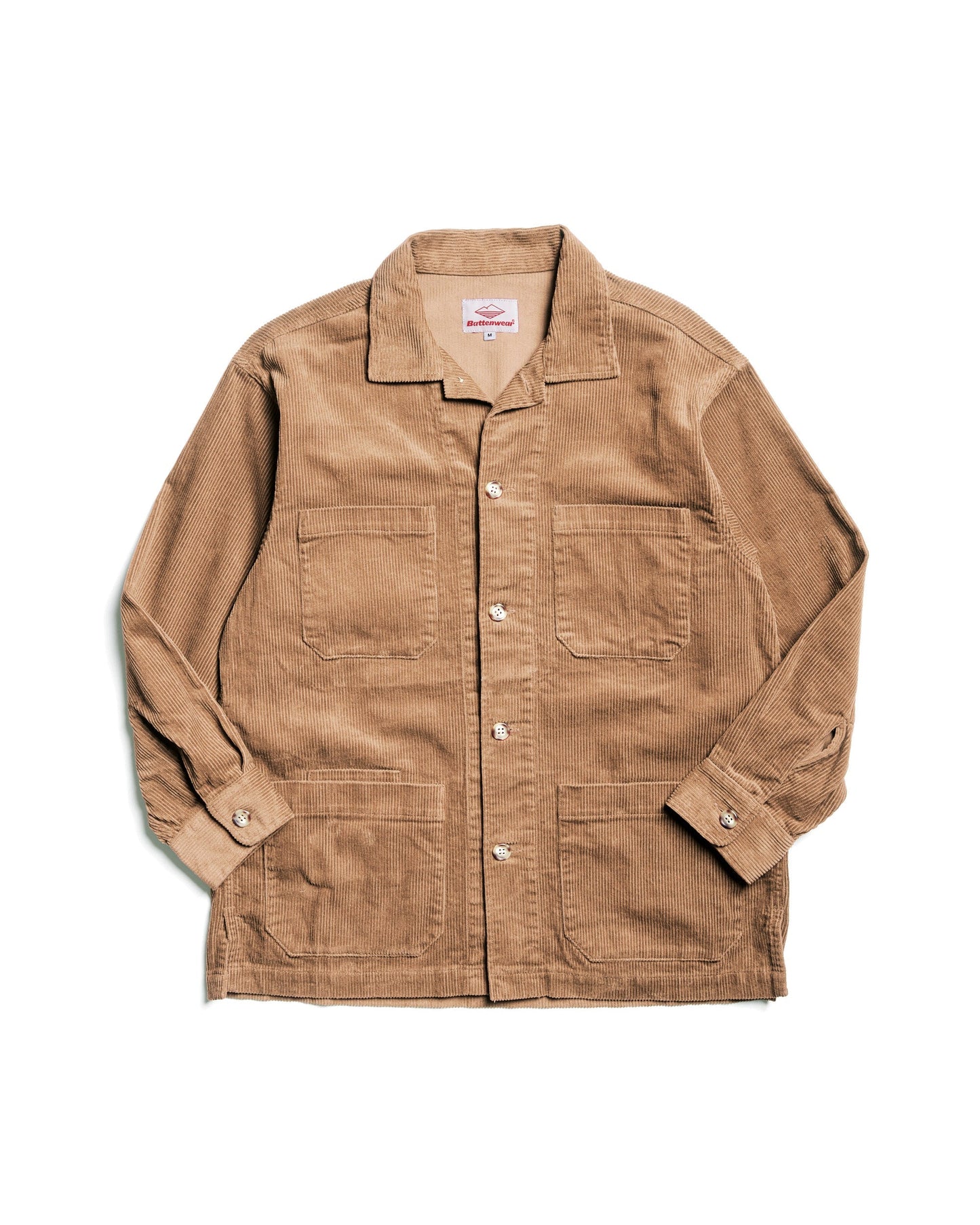 Canyon Shirt Jacket / Beige Corduroy