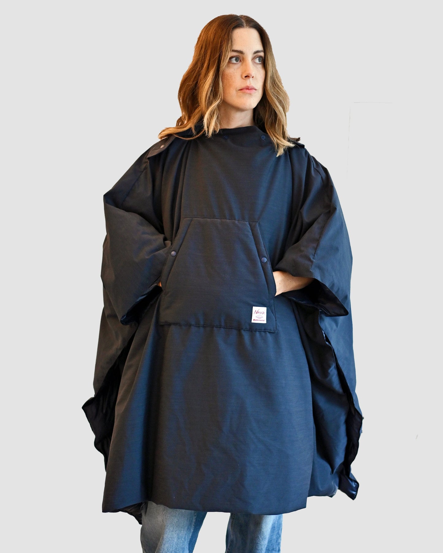 Battenwear x Nanga Camping Poncho / Navy