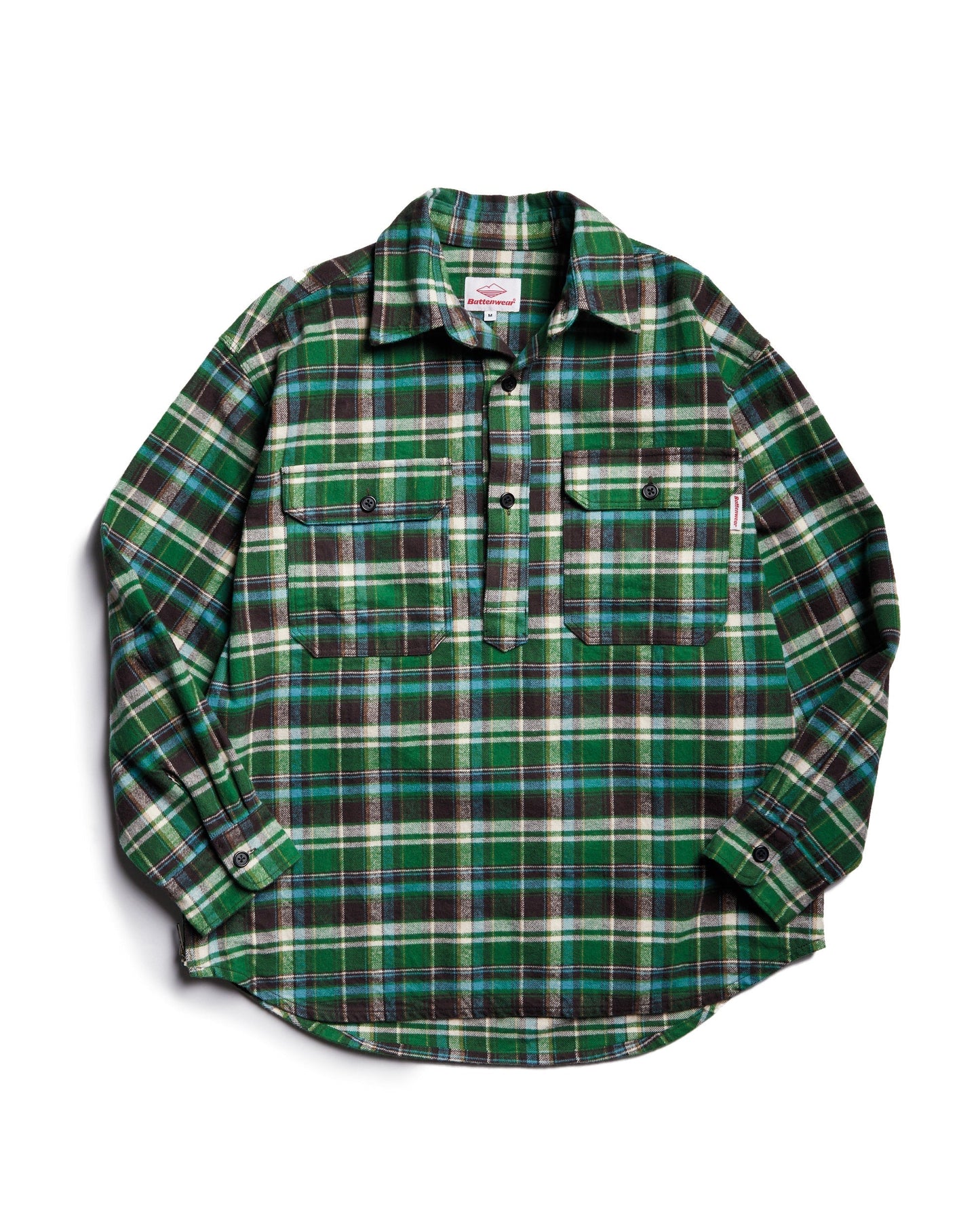 Lumberjack Pullover V.2 / Green Plaid