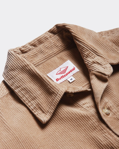 Lumberjack Pullover V.2 / Beige Corduroy