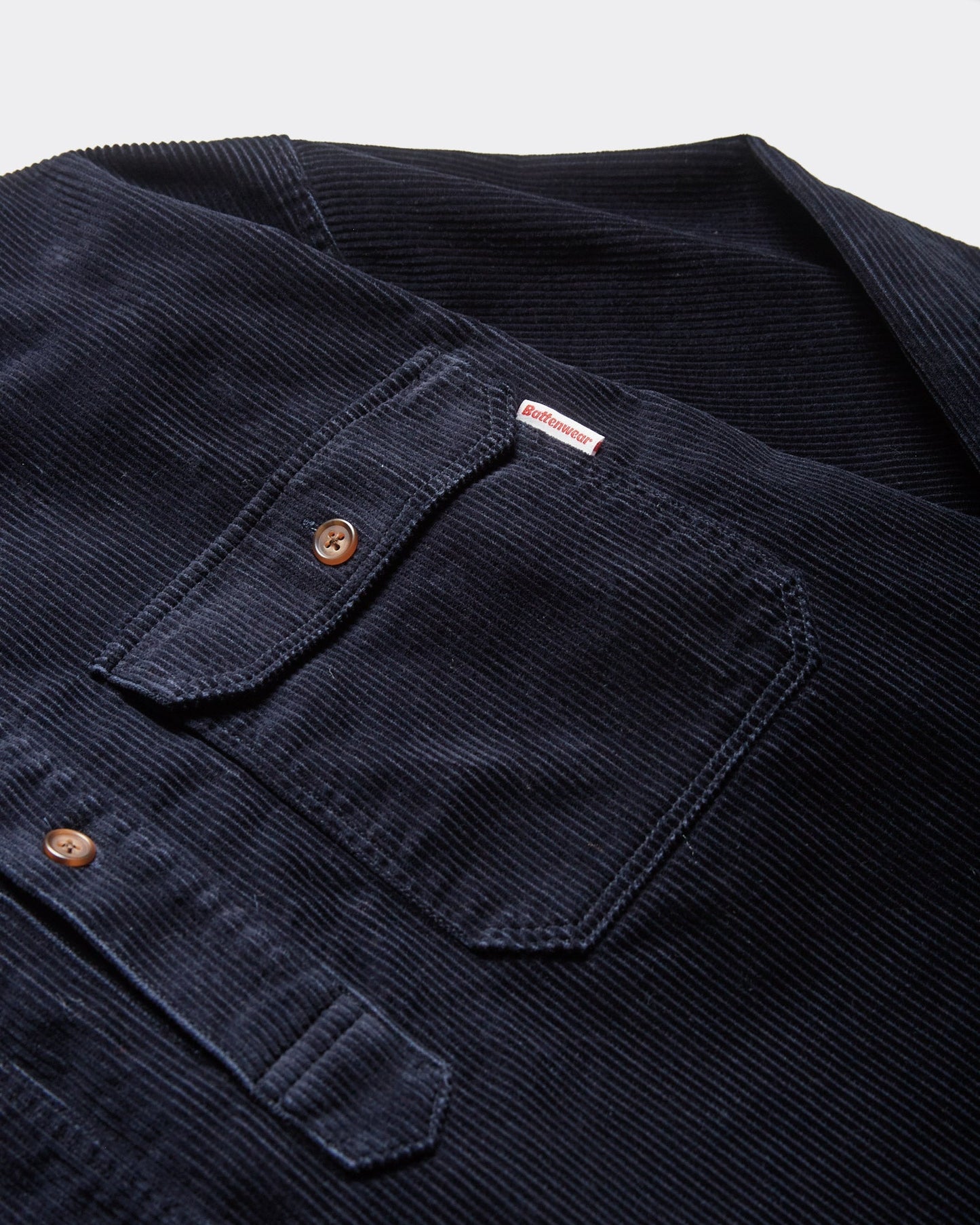 Lumberjack Pullover V.2 / Navy Corduroy