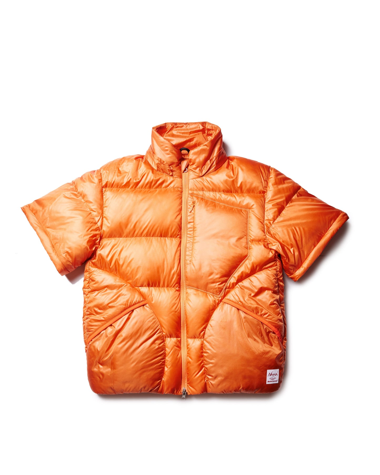 Battenwear x Nanga Eitherway Down Jacket / Orange x Blue