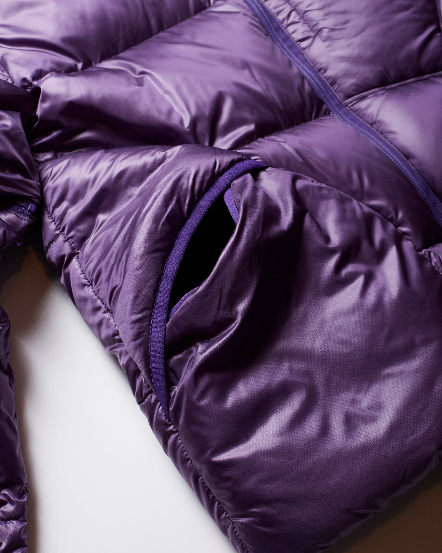 Battenwear x Nanga Eitherway Down Jacket / Purple x Red