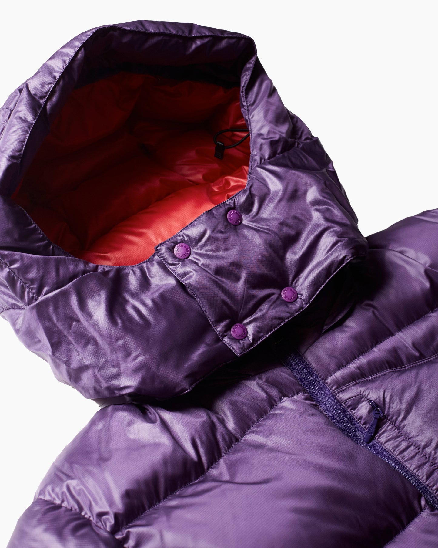 Battenwear x Nanga Eitherway Down Jacket / Purple x Red