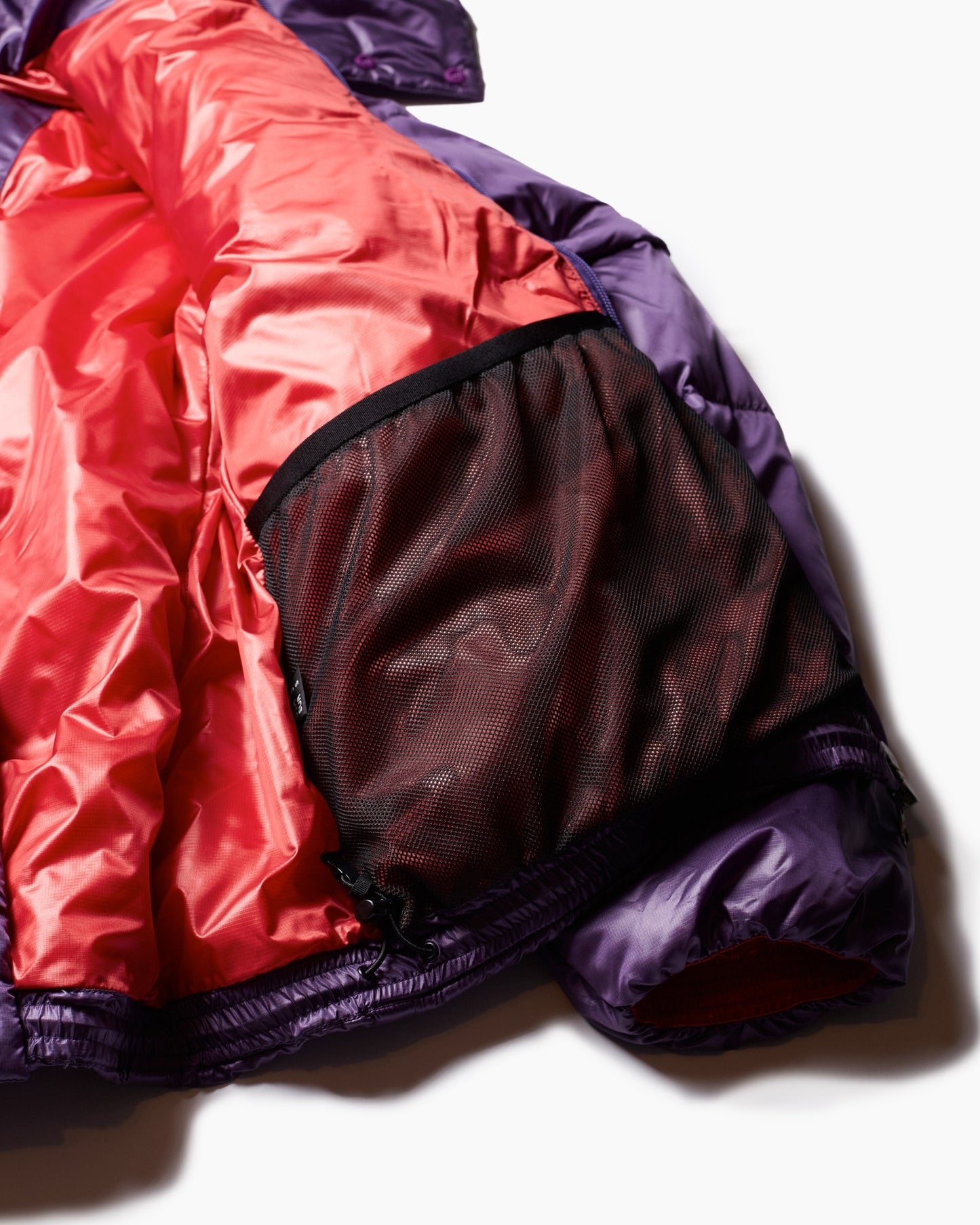 Battenwear x Nanga Eitherway Down Jacket / Purple x Red