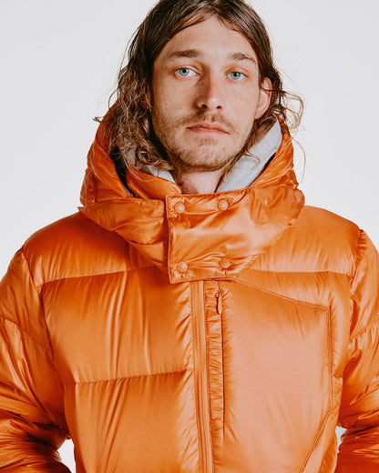 Battenwear x Nanga Eitherway Down Jacket / Orange x Blue