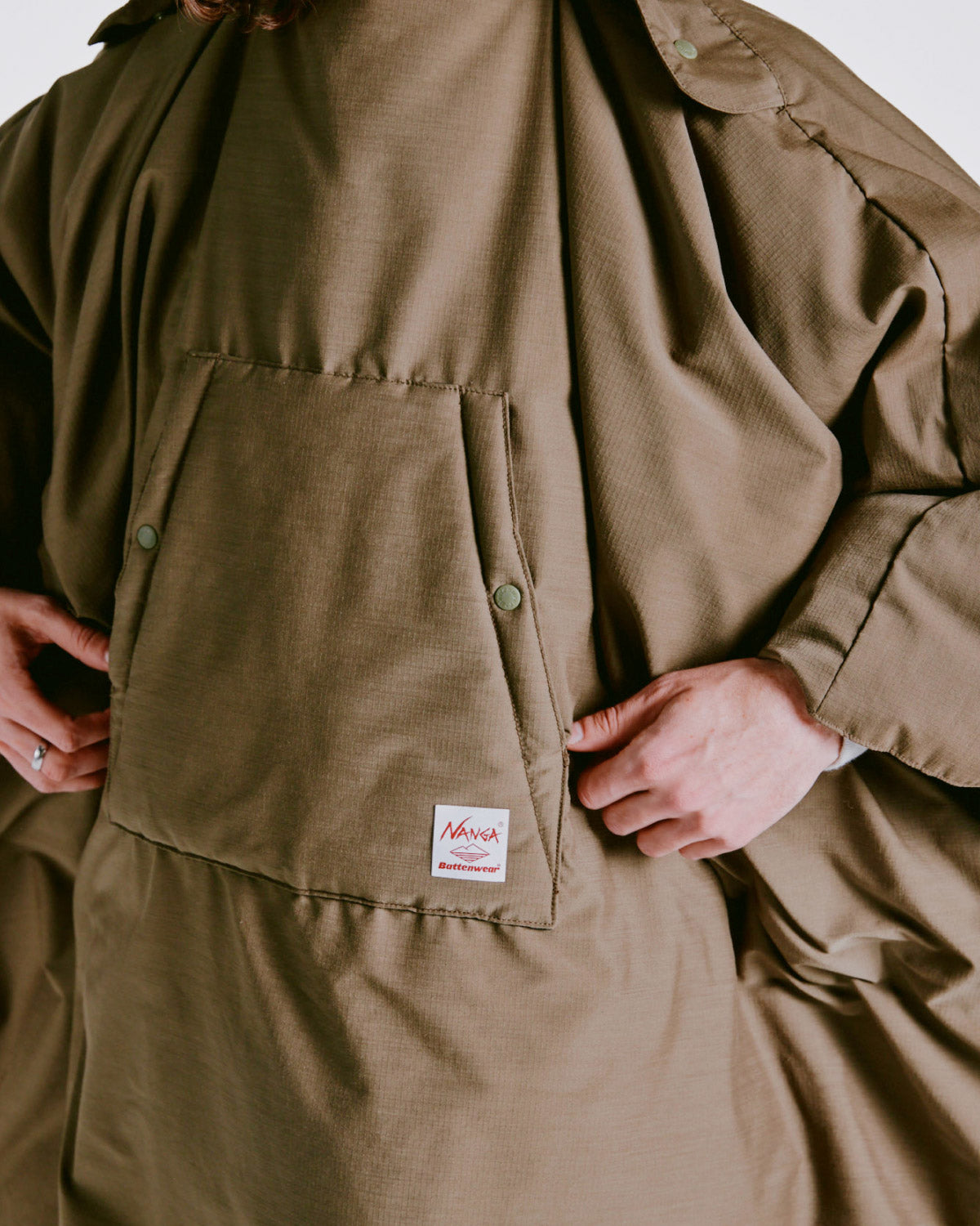 Battenwear x Nanga Camping Poncho / Olive Drab