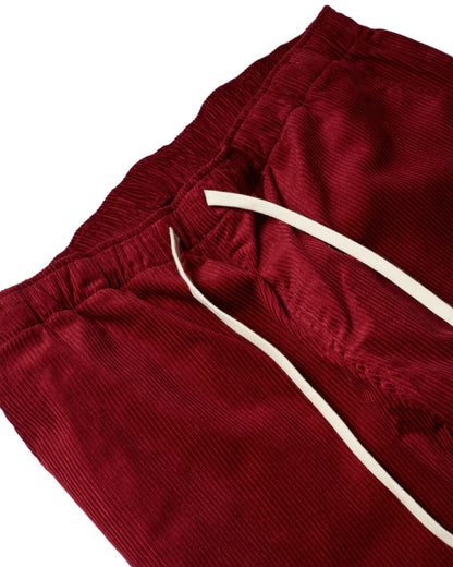 Active Lazy Pants / Burgundy Corduroy