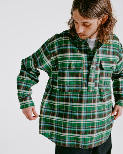 Lumberjack Pullover V.2 / Green Plaid